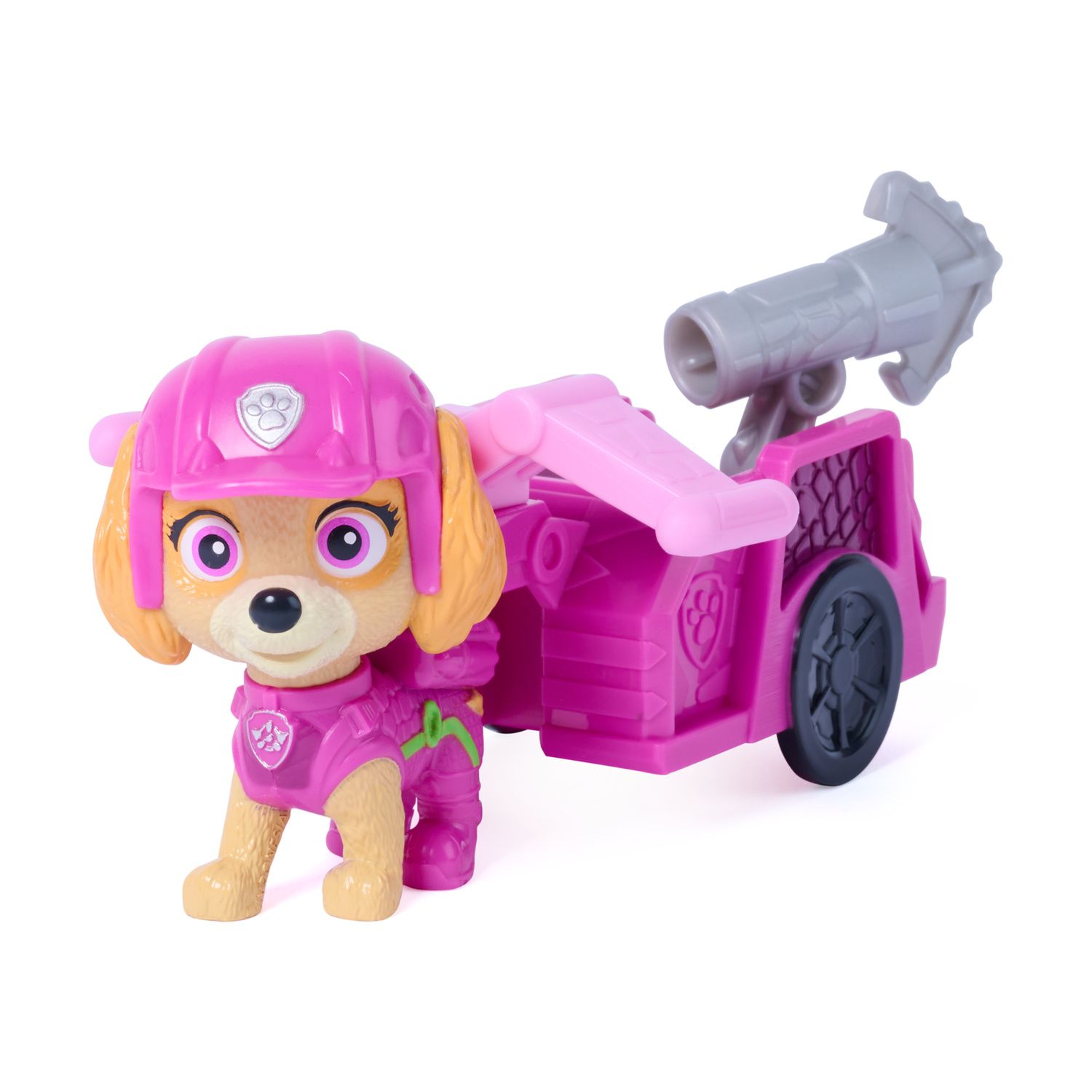 Детские фигурки Paw Patrol The Dino Movie Skye Dino Tool Pack with Attachable Rescue Trailer — фото 7