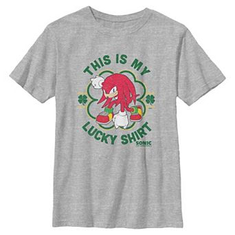 Boys 6-20 Sonic The Hedgehog Knuckles Graphic T-Shirt