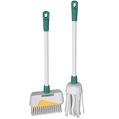 Playful Minds Let's Play Cleanup 8-Piece Household Cleaning Accessory Toy Set