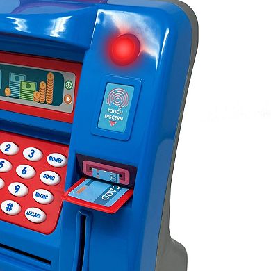 Thin Air Brands Mini ATM Motorized Bill Feeder & Lights Sounds Toy Machine