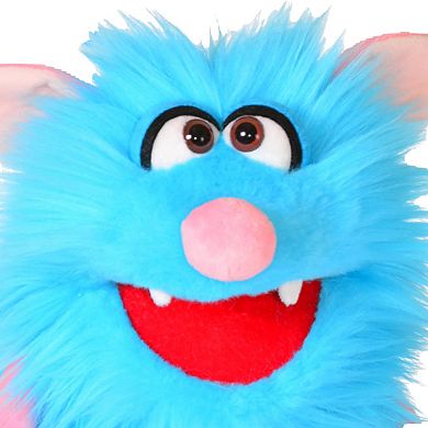 Thin Air Brands Living Puppets Spike The Friendly Monster 14-Inch Plush Hand Puppet