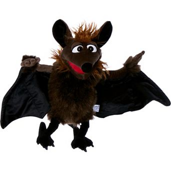 Thin Air Brands Living Puppets 26-Inch Ren The Flying Bat Plush Hand Puppet, Moving Mouth, Soft Companion