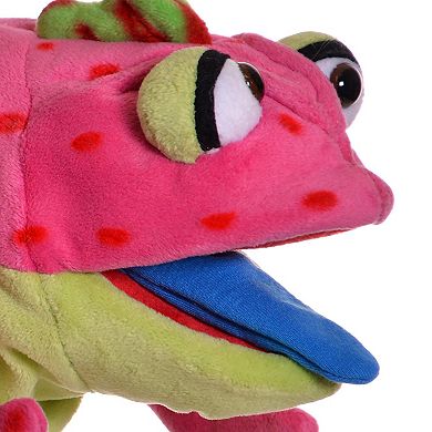Thin Air Brands Living Puppets Cammy The Chameleon 16-Inch Plush Hand ...