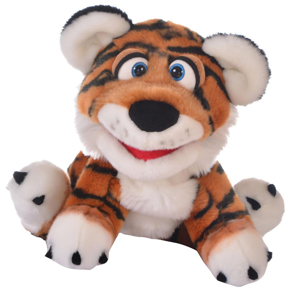 Thin Air Brands Living Puppets Rollo The Tiger Cub 14-Inch Plush Hand ...
