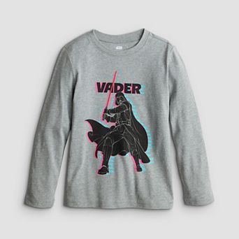 Boys 4-12 Jumping Beans® Star Wars Long Sleeve Vader Graphic Tee
