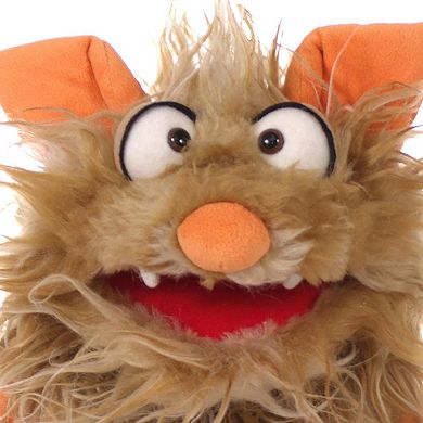 Thin Air Brands Living Puppets Dusty The Friendly Monster 14-Inch Plush Hand Puppet