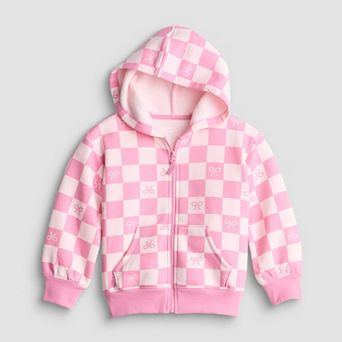 Baby & Toddler Girl Jumping Beans® Core Fleece Zip Hoodie