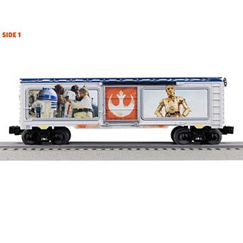 Disney's Star Wars R2-D2 & C-3PO O Gauge Model Train Boxcar