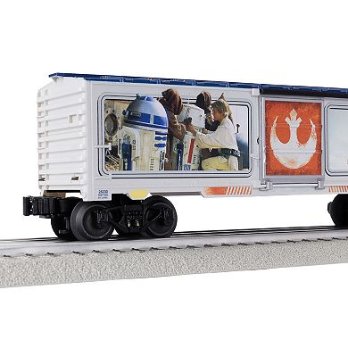 Disney's Star Wars R2-D2 & C-3PO O Gauge Model Train Boxcar