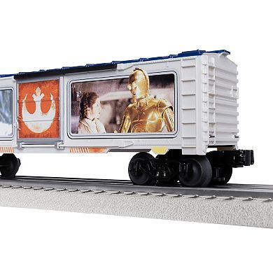Disney's Star Wars R2-D2 & C-3PO O Gauge Model Train Boxcar