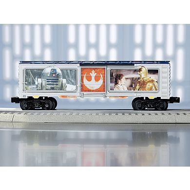 Disney's Star Wars R2-D2 & C-3PO O Gauge Model Train Boxcar