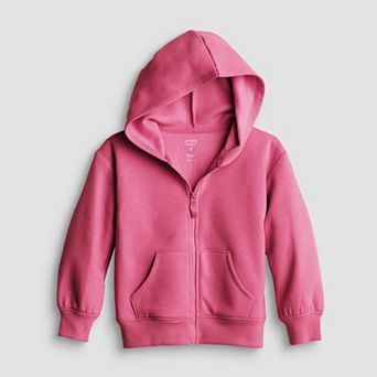 Girls 4-12 Jumping Beans® Core Fleece Zip Hoodie