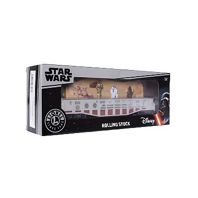 Disney's Star Wars Rebel Chasing Droids O Gauge Model Train Gondola Car