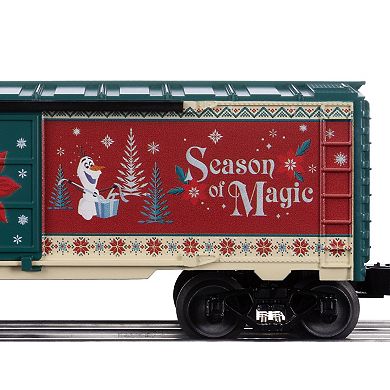 Disney's Frozen Holiday O Gauge Model Train Boxcar