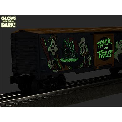 Disney's Mickey & Friends Glow in the Dark O Gauge Model Train Boxcar