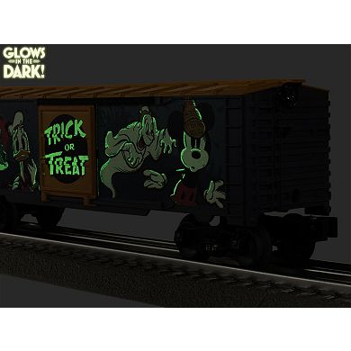 Disney's Mickey & Friends Glow in the Dark O Gauge Model Train Boxcar