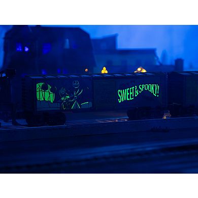 Disney's The Nightmare Before Christmas Glow in the Dark O Gauge Model Train Boxcar