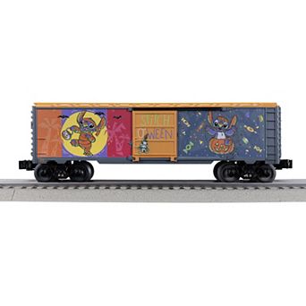 Disney's Stitch Glow in the Dark Halloween O Gauge Model Train Boxcar