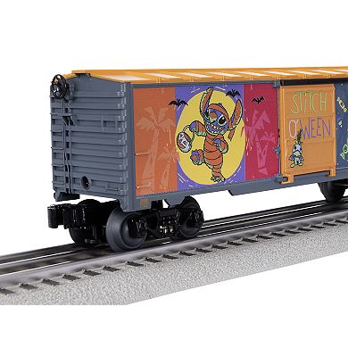 Disney's Stitch Glow in the Dark Halloween O Gauge Model Train Boxcar