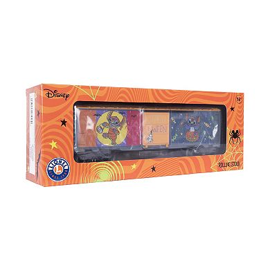 Disney's Stitch Glow in the Dark Halloween O Gauge Model Train Boxcar