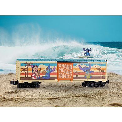 Disney's Surfing Stitch O Gauge Model Train Boxcar