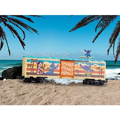 Disney's Surfing Stitch O Gauge Model Train Boxcar