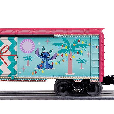 Disney's Stitch Christmas O Gauge Model Train Boxcar