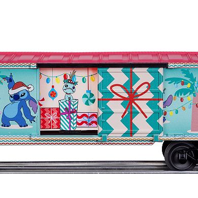 Disney's Stitch Christmas O Gauge Model Train Boxcar