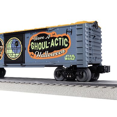 Disney's Star Wars Glow in the Dark Halloween O Gauge Model Train Boxcar