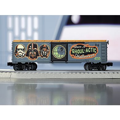 Disney's Star Wars Glow in the Dark Halloween O Gauge Model Train Boxcar