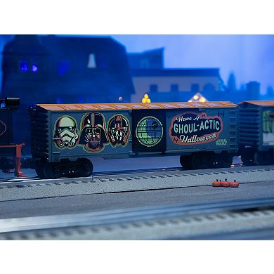 Disney's Star Wars Glow in the Dark Halloween O Gauge Model Train Boxcar
