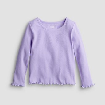 Girls 4-12 Jumping Beans® Long Sleeve Rib Top