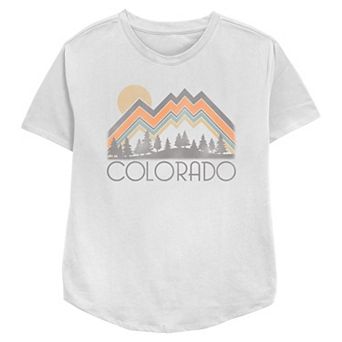 Women's Colorado Mountains Relaxed Fit Graphic Tee