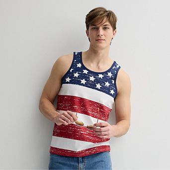 Men's Hollywood Flag Graphic Tank