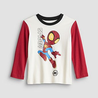 Baby & Toddler Boy Jumping Beans® Marvel Spidey Colorblock Graphic Tee
