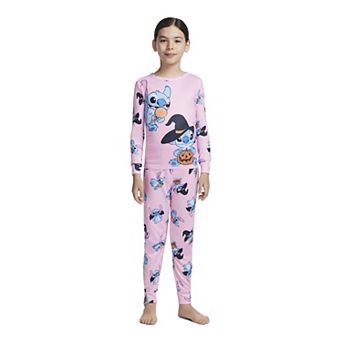 Girls 4-10 Disney’s Lilo & Stitch 2 pc Pajama Top & Pajama Bottoms Set