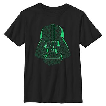 Boys 6-20 Star Wars Darth Daver Clovers Graphic Tee