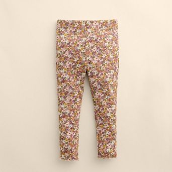 Girls 4-12 Little Co. by Lauren Conrad Lettuce Edge Leggings