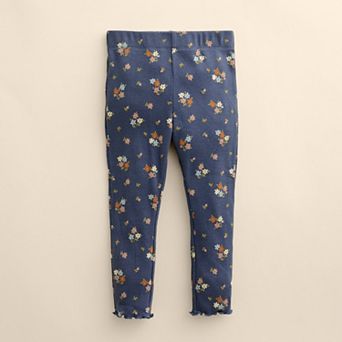 Girls 4-12 Little Co. by Lauren Conrad Lettuce Edge Leggings