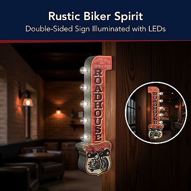 American Art Décor Roadhouse Bar & Grill LED Wall Decor