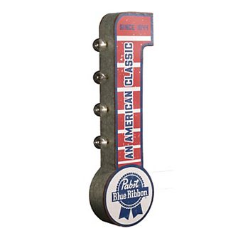 American Art Décor Pabst Blue Ribbon LED Metal Sign Wall Decor