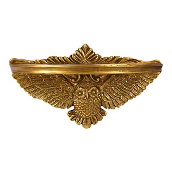 American Art Décor Ornate Animal Wall Mounted Floating Shelf