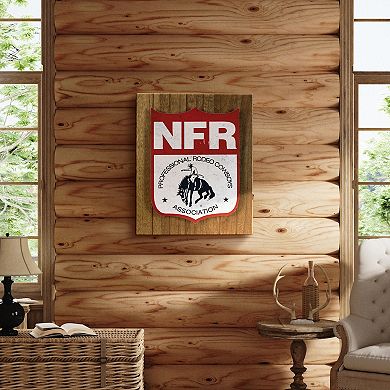 American Art Décor NFR PRCA LED Shield Wall Decor