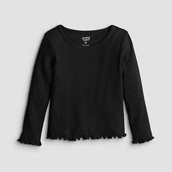 Baby & Toddler Girl Jumping Beans® Long Sleeve Rib Top