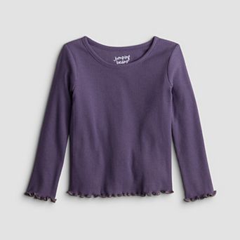 Baby & Toddler Girl Jumping Beans® Long Sleeve Rib Top