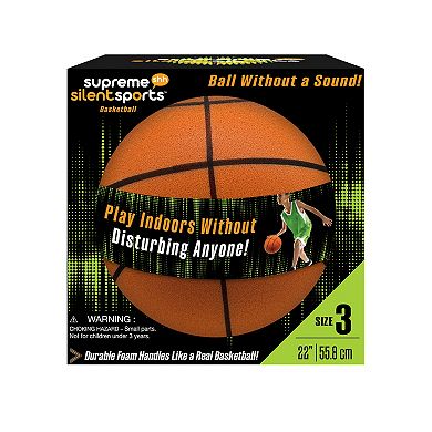 Silent Hoops Supreme Silent Sports 22-Inch Basketball