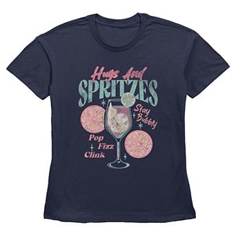 Women's Hugs And Spritzes Graphic Tee