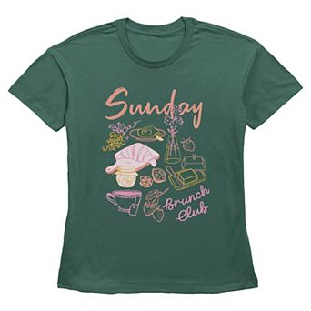 Women's Sunday Brunch Club Graphic Tee
