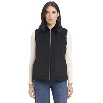 Women's Modern Supply by Sanctuary Faux Wool Vest