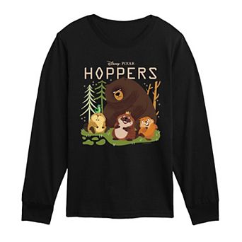 Boys 8-20 Disney / Pixar's Hoppers Group Logo Long Sleeve Graphic Tee